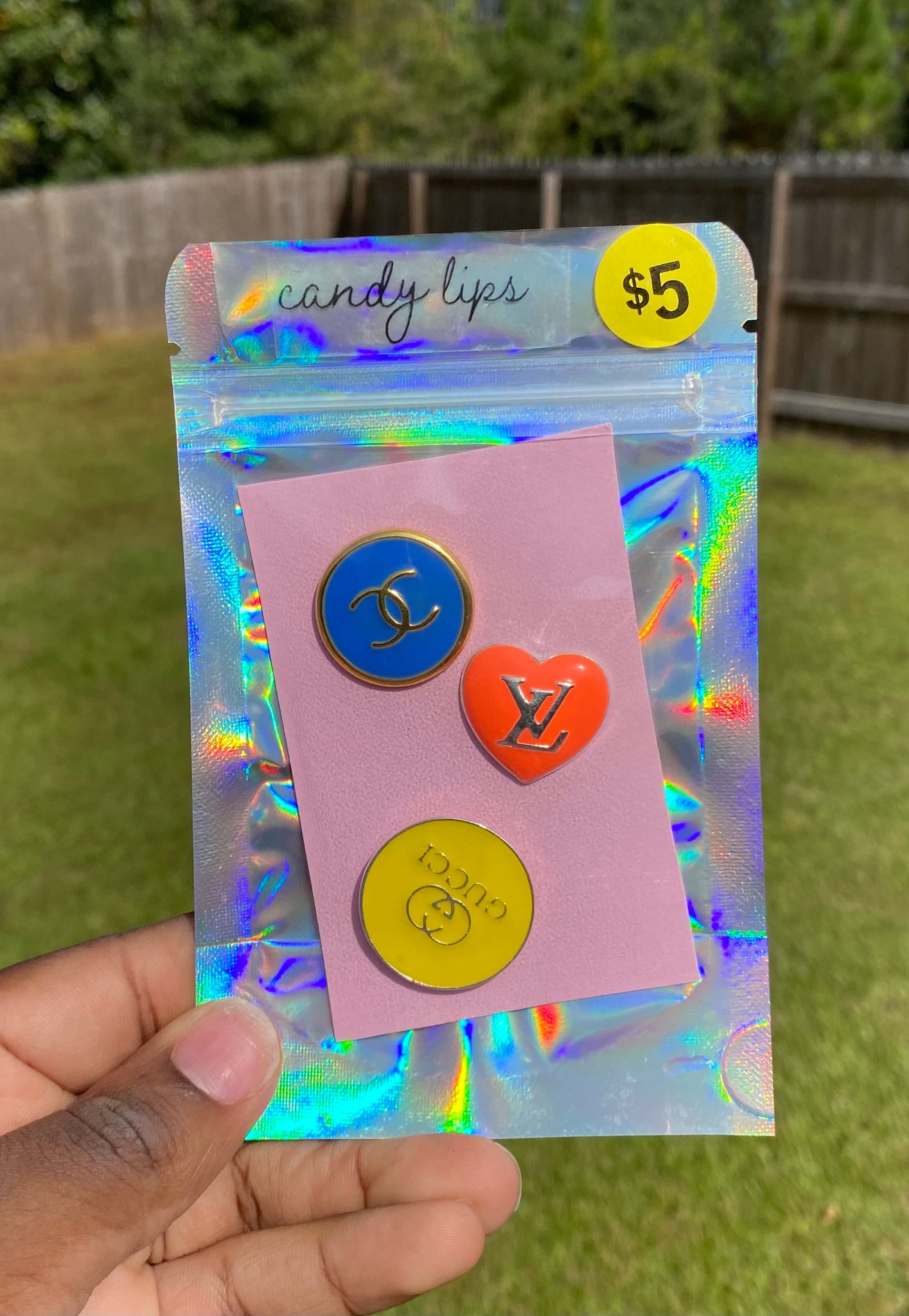 Designer Jibbitz Candy Lips by Cai